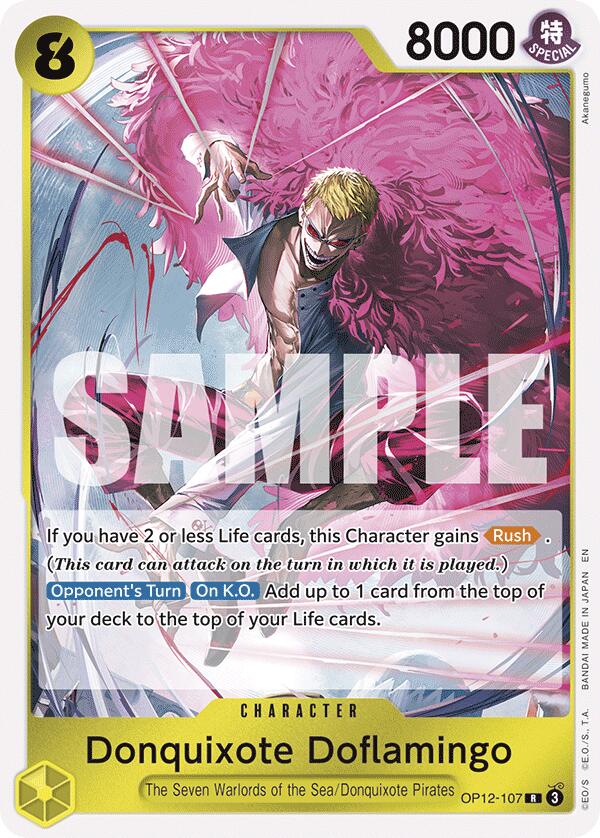 Donquixote Doflamingo, OP12-107