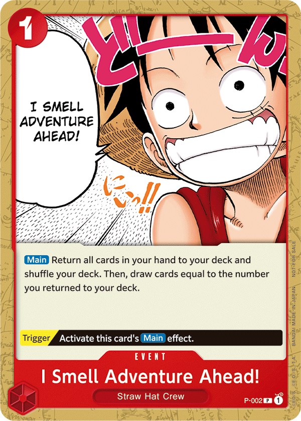 I Smell Adventure Ahead!, P-002
