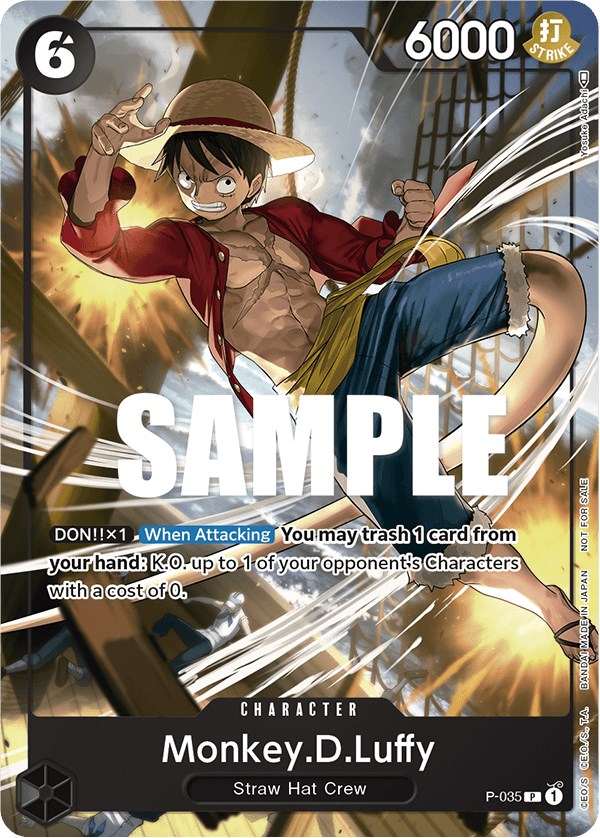 Monkey.D.Luffy, P-035