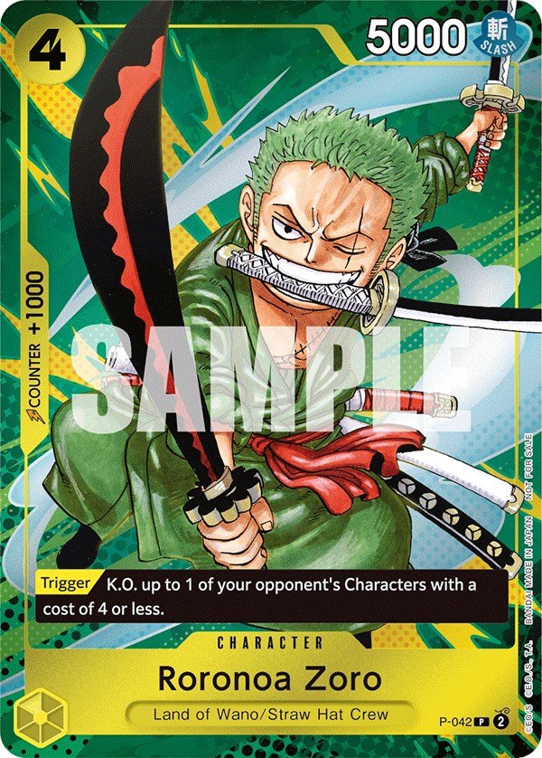 Roronoa Zoro, P-042