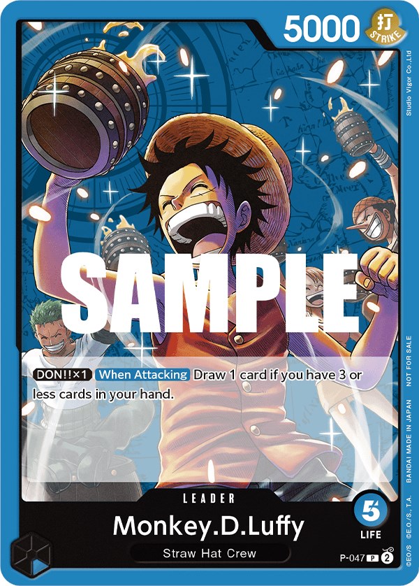 Monkey.D.Luffy, P-047