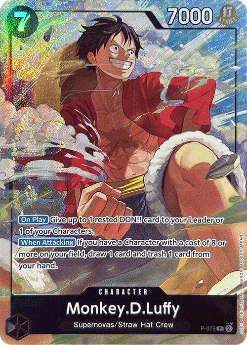 Monkey.D.Luffy, P-075