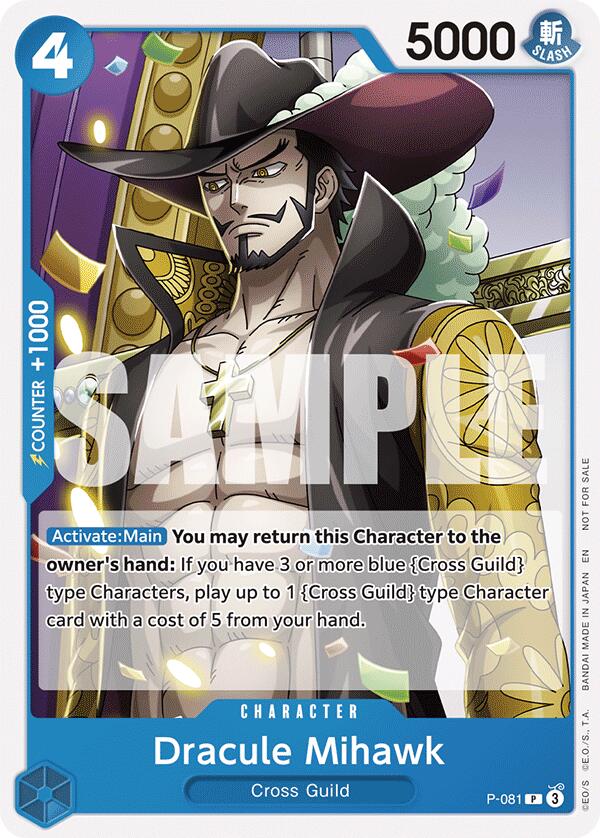 Dracule Mihawk, P-081