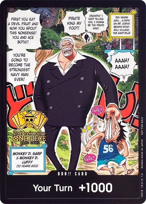Garp and Luffy, PR09-DON