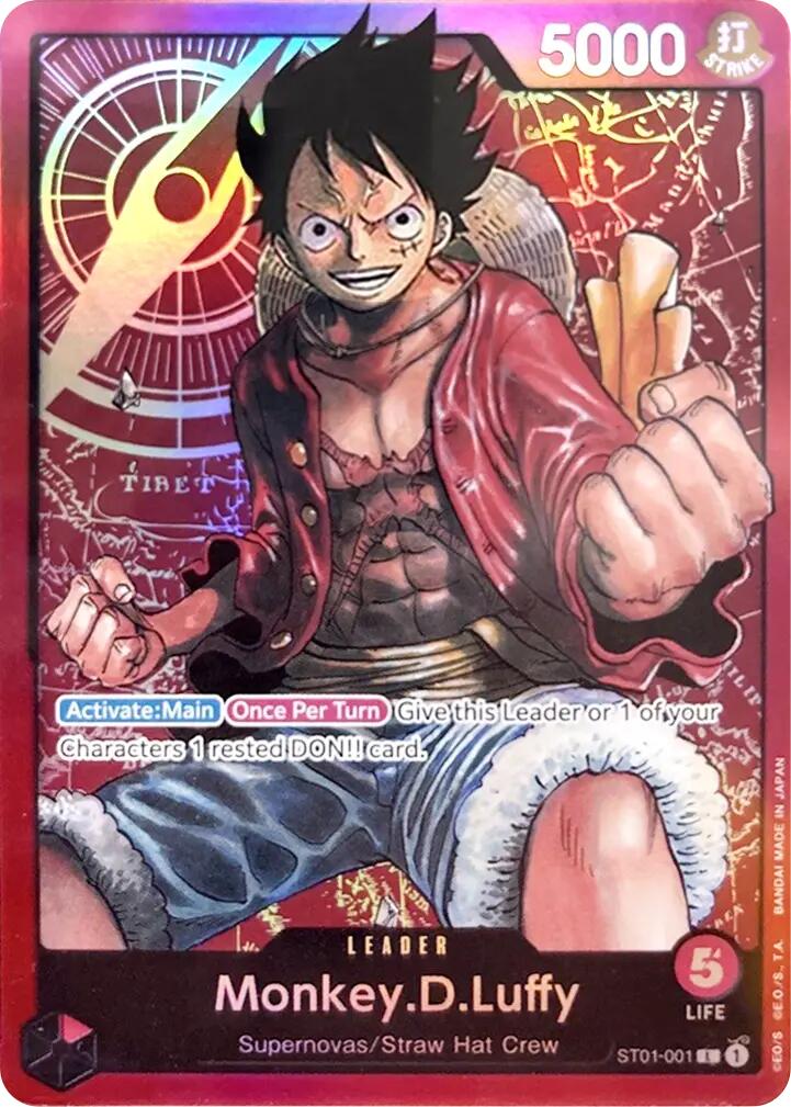 Monkey.D.Luffy, ST01-001