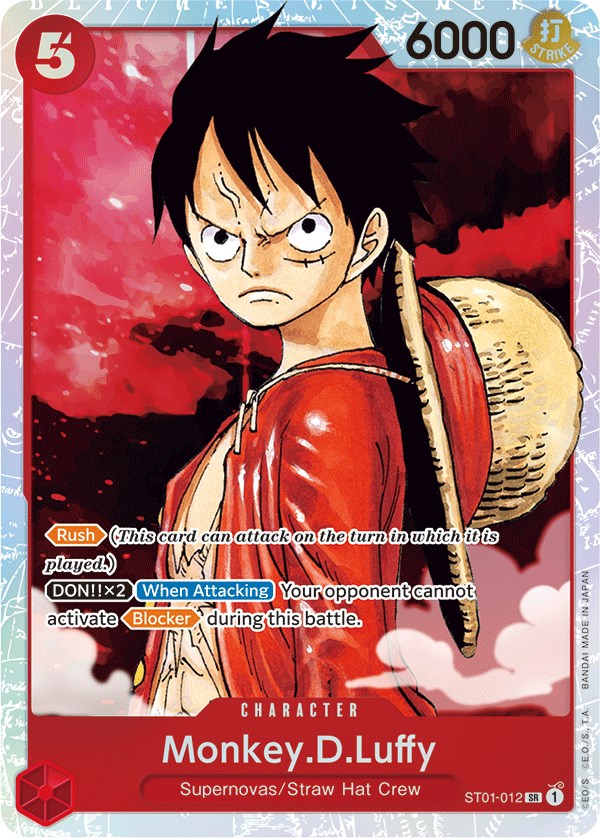 Monkey.D.Luffy, ST01-012