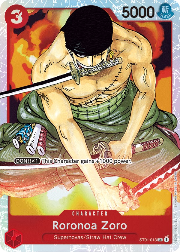 Roronoa Zoro, ST01-013
