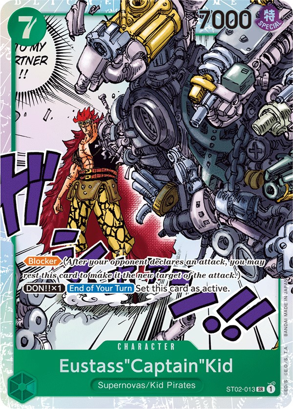 Eustass"Captain"Kid, ST02-013
