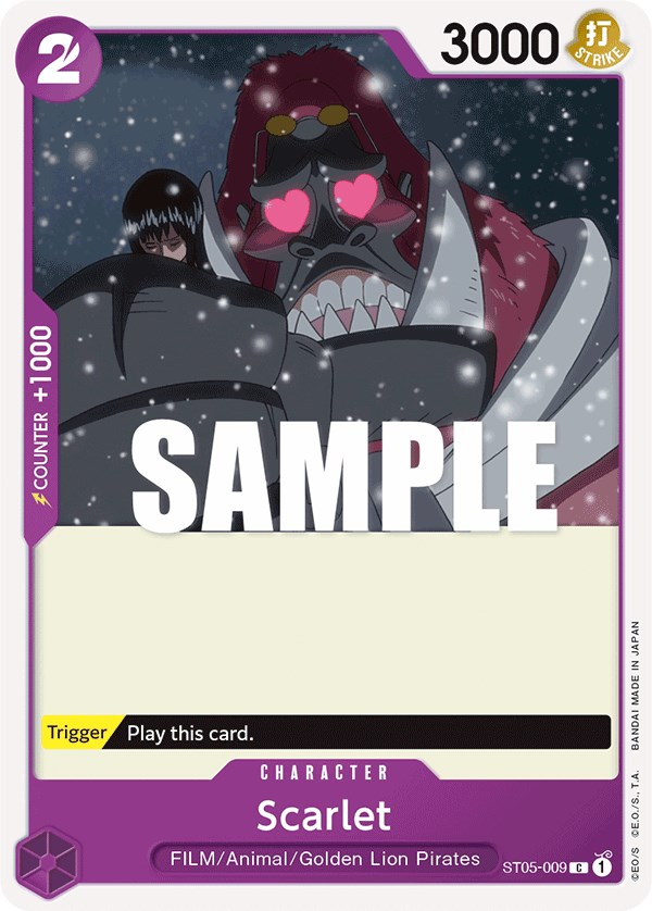 Scarlet, ST05-009