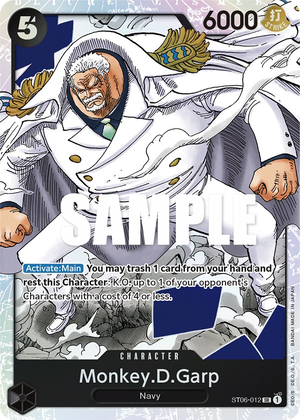 Monkey.D.Garp, ST06-012