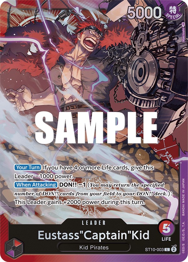 Eustass"Captain"Kid, ST10-003