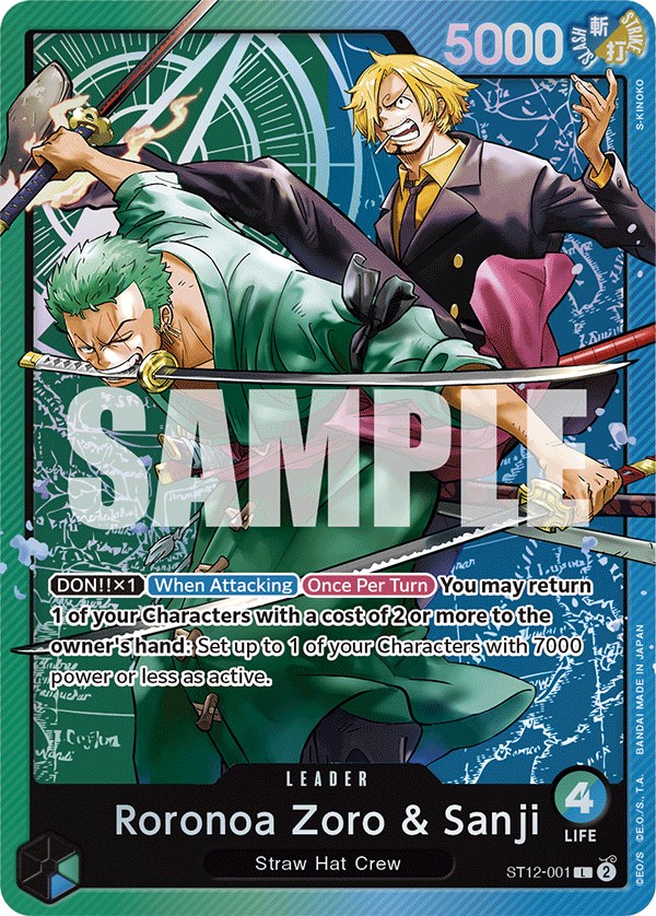Zoro & Sanji, ST12-001