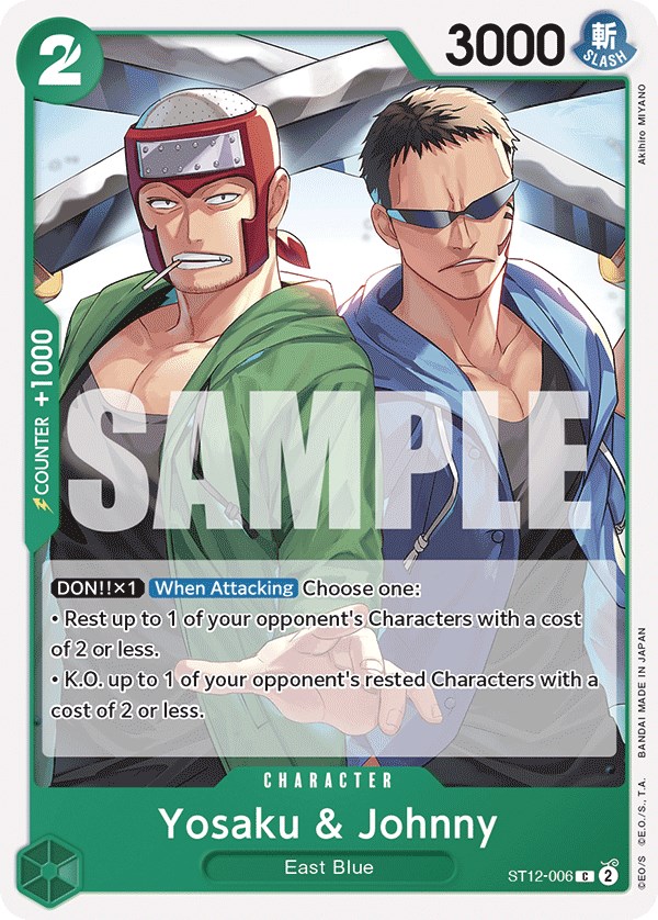 Yosaku & Johnny, ST12-006