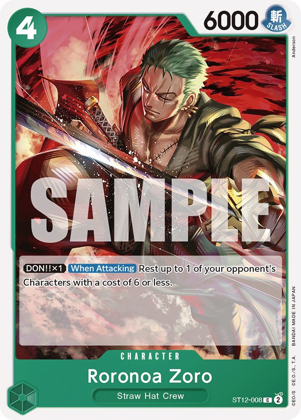 Roronoa Zoro, ST12-008