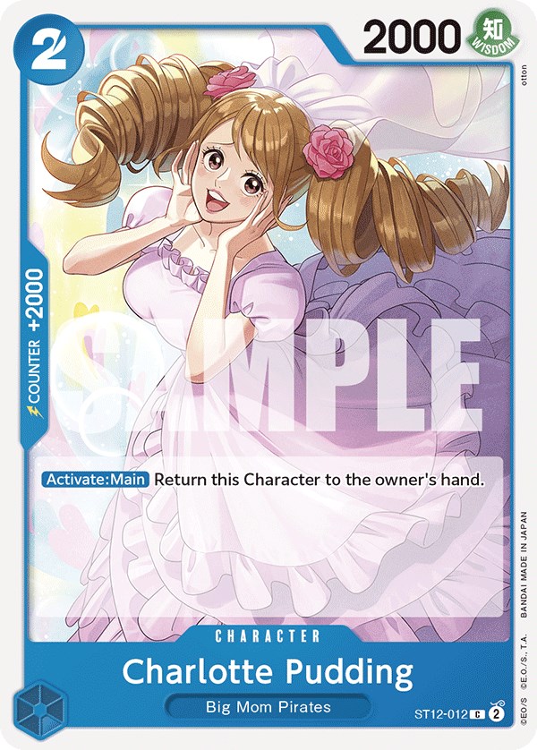 Charlotte Pudding, ST12-012