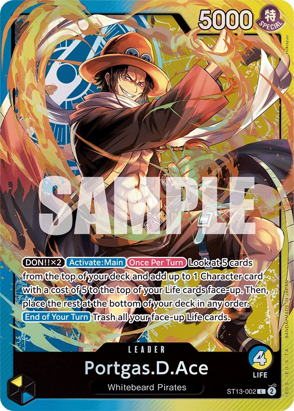 Portgas.D.Ace, ST13-002