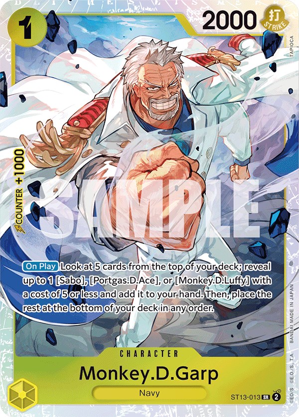 Monkey.D.Garp, ST13-013