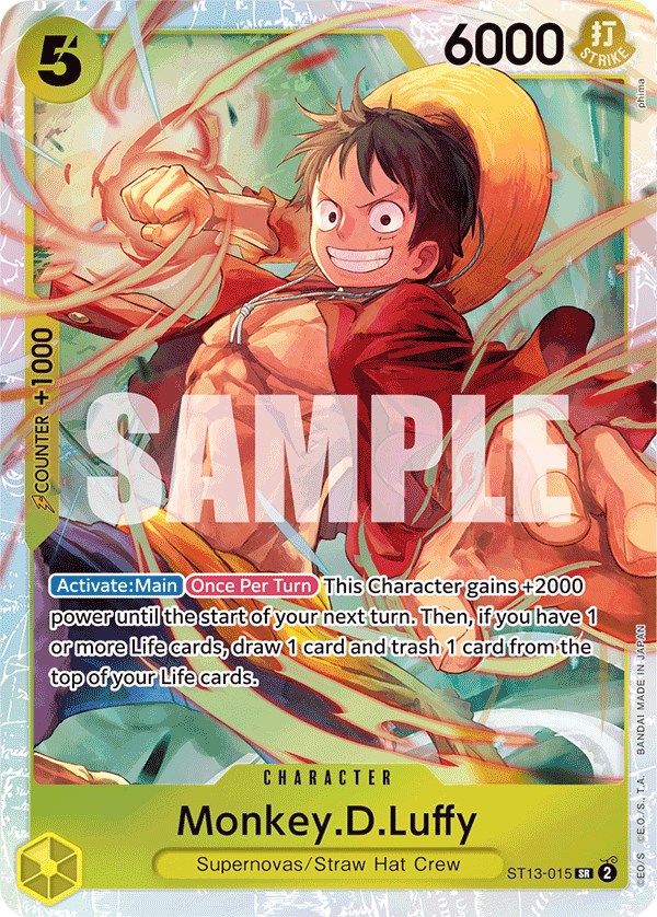 Monkey.D.Luffy, ST13-015