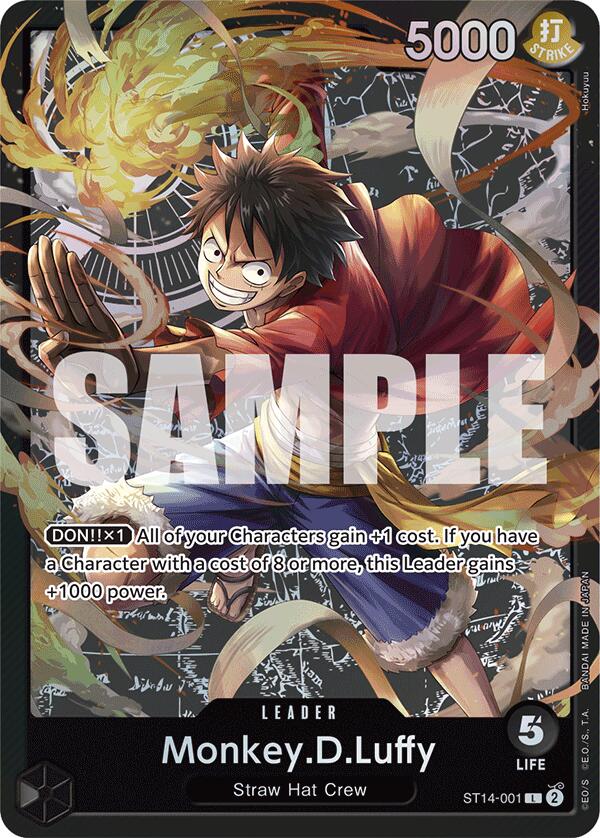 Monkey.D.Luffy, ST14-001