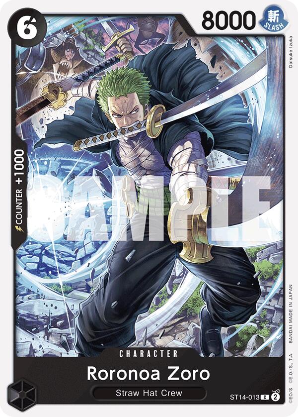 Roronoa Zoro, ST14-013