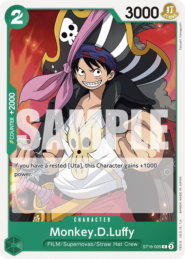 Monkey.D.Luffy, ST16-005