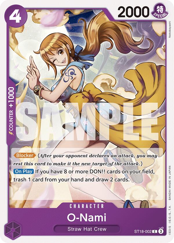 O-Nami, ST18-002