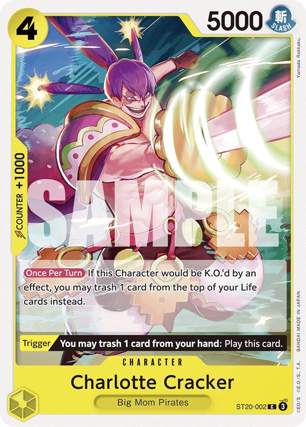 Charlotte Cracker, ST20-002