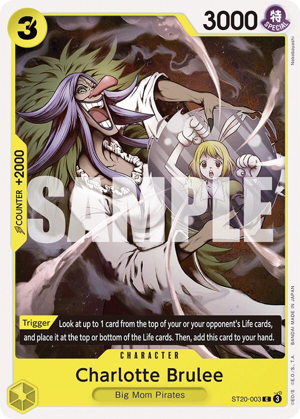 Charlotte Brulee, ST20-003