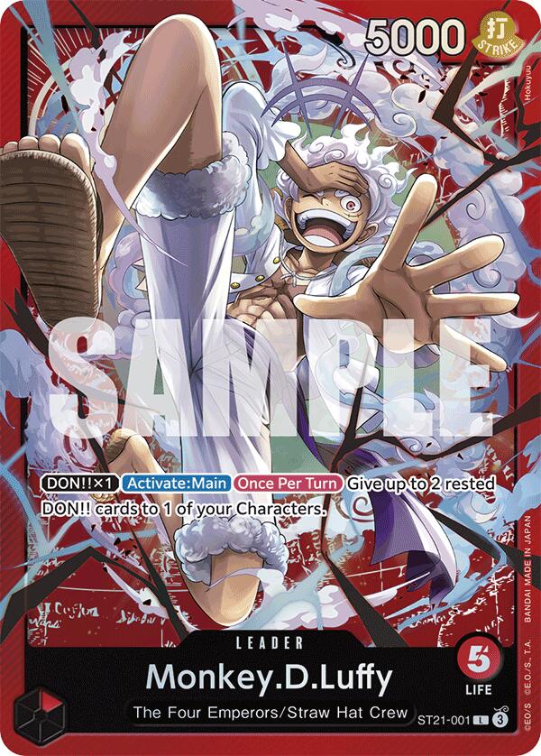 Monkey.D.Luffy, ST21-001